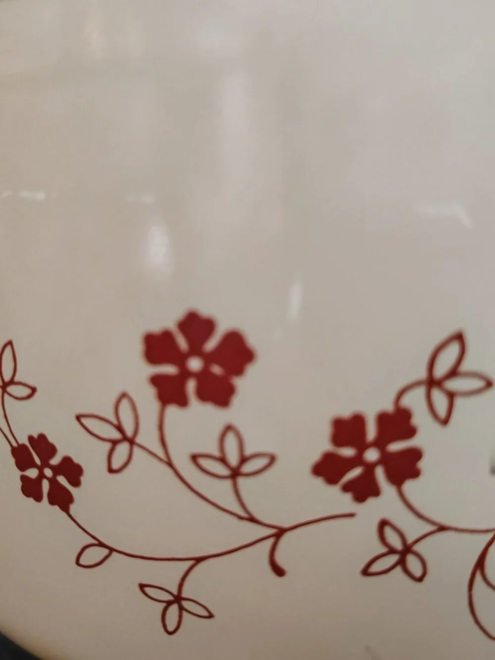 Pyrex Trailing Flowers Bake #475B 2.5 Quart Casserole Dish